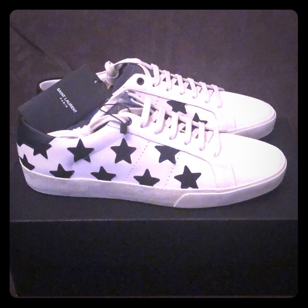 🚫SOLD🚫Saint Laurent classic star sneakers.